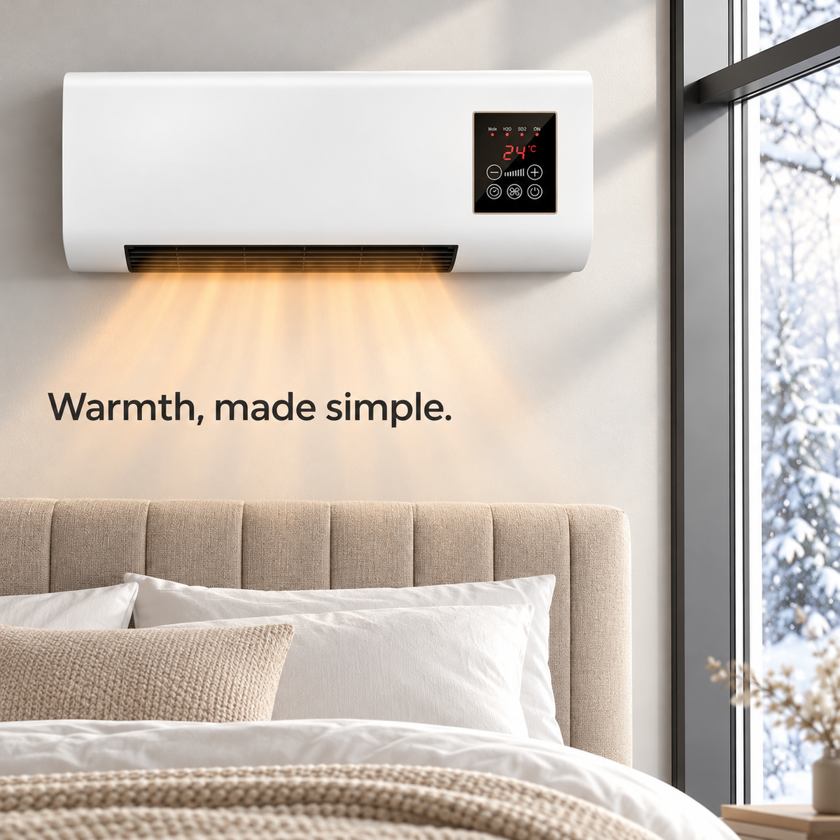 Lumele Heat Pro –  Heater with Remote